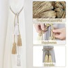 CQQNIU 2 Pairs Of Tassel Curtain Ties, Simple Curtain Ties,
