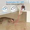 BENTOPAL Cat Toys Laser with Real Random Trajectory (Silvery)