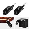 2.4G Wireless Guitar System Transmitter Receiver Built-in Rechargeable Battery 15-20m