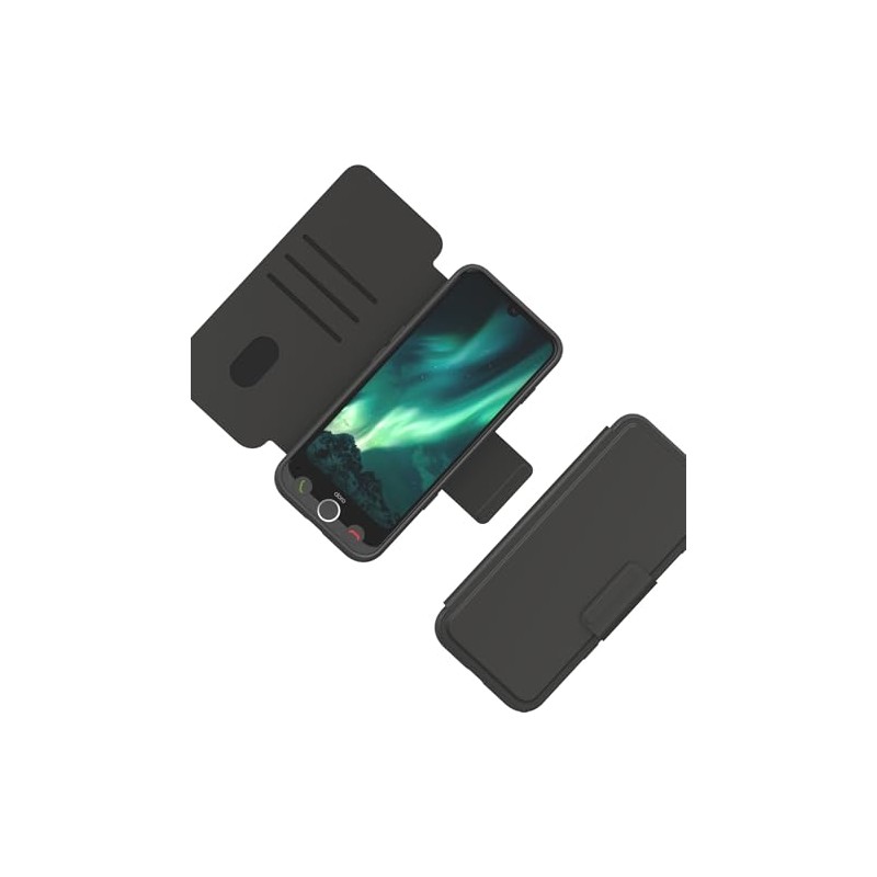 Doro Aurora A30 Wallet Case Graphite