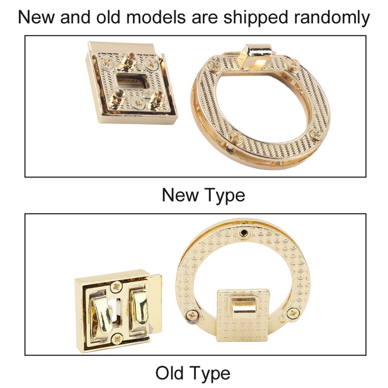 5Pcs Purse Clasp Alloy Material High Hardness Long Service Life