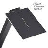 Possini Euro Design Possini Euro Rayven Adjustable Height Black Finish