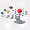 Deluxe Sistema Solar Planetario Autodidáctico Juguete Manualidades