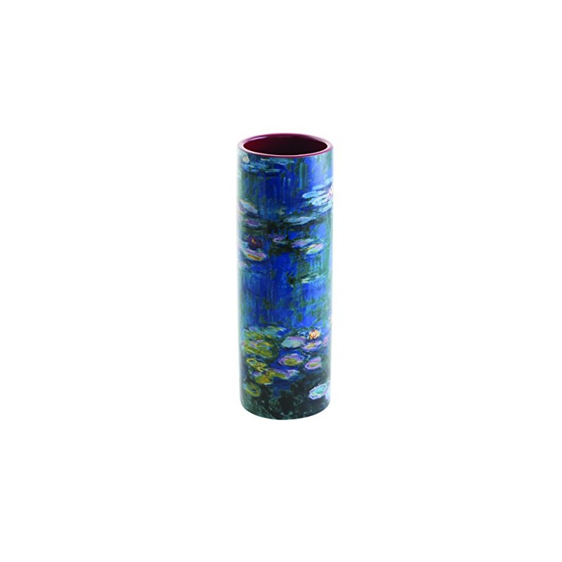 Monet Waterlilies Ceramic Flower Vase 7H VAS05MO Parastone