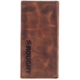 HOOEY Leather Men’s Western Rodeo Wallet (Hawk - Brown/Sunset Serape)