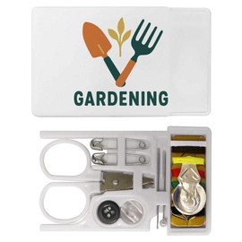 Azeeda 'Gardening Tools Design' Mini Travel Sewing Kit (SE00040229)