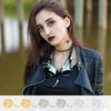 UNICRAFTALE 30Pcs 3 Colors Pressure Earrings for Keloids Clip-on Non-pierced