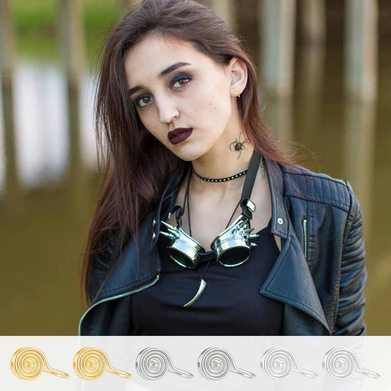 UNICRAFTALE 30Pcs 3 Colors Pressure Earrings for Keloids Clip-on Non-pierced