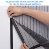 XXYY Magnetic Screen Door, Magnetic Curtain Magic Paste Mesh Curtain