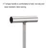 uxcell 35.4 Inch T-Handle Meat Boning Hook, Stainless Steel Meat