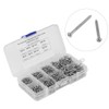 FTVOGUE 800pcs M2 Cross Drive Flat Head Self Tapping Screws