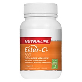 Nutra-Life Buy Nutra Life Ester-C+ 500 120 Chewable Tablets Online | Chempro Chemists