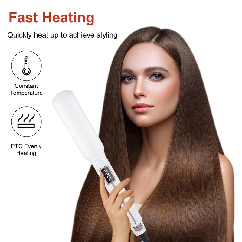 Adjustable Temperature Corn Clipper Wide Plate Iron Fluffy Electric Clipper