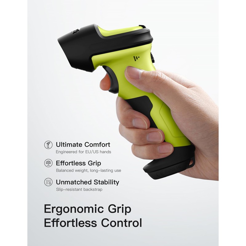 Inateck Barcode Reader, Wireless, Bluetooth, USB, Wireless, Cord, Dimensional, Japanese