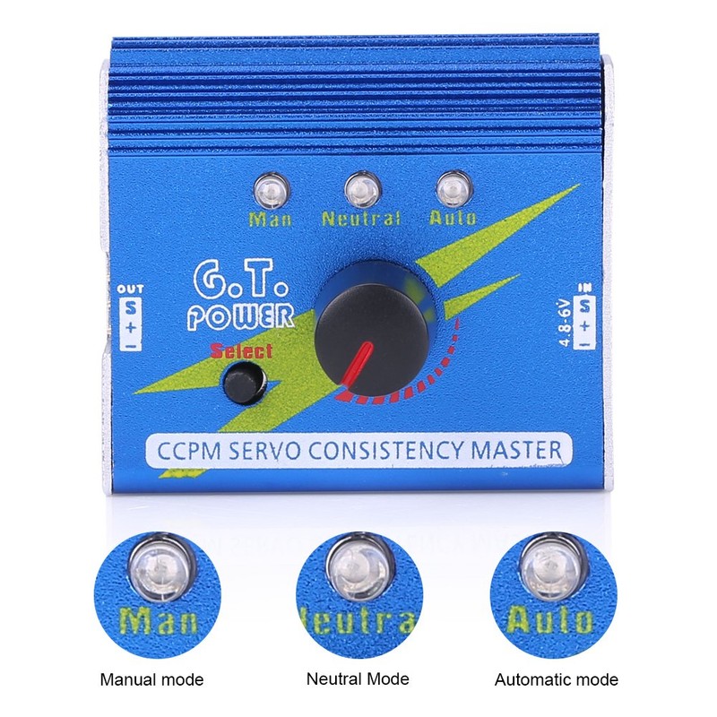 Dilwe Motor Servo Tester, Electronic Speed Controller Checker Master For