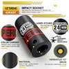 KIRXST 1/2" Drive 24mm Deep Impact Socket, 6 Point CR-V