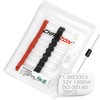 (Pack of 20) Chanzon TVS Diodes 1.5KE33CA 1500W 33V DO-201AD