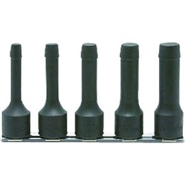 Koken RS4129/5-L37 Bolt Twister Rail Set, Total Length 1.5 inches (37 mm), Set of 5