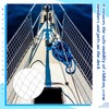 Windyun 1 Pc Boat Safety Lifeline Netting Marine Safety Guardrail