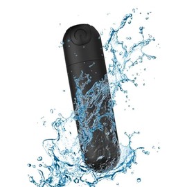 AmeMakye Mini Upgraded Rechargeable Handheld Waterproof Back Massager,Electric Portable Back Massager for Back Neck Shoulder Body,Black