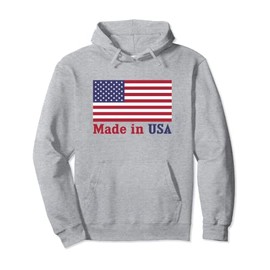 Patriotic Red White Blue Stars And Stripes Banner Pullover Hoodie