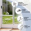LStoneOS Sliding Glass Pet Door Security Bar,Adjustable Sliding Door Safety