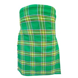 AAR Mens Scottish Tartan Kilt - 13oz Highland Casual Kilt for Men - 11 Tartans - Irish Green