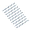 sourcing map Double Ended Screws (M6 Thread 70mm Long) 10pcs,