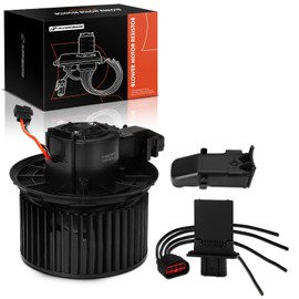 A-Premium HVAC Heater Blower Motor and Resistor Assembly Compatible with Ford Vehicles - Expedition 2007-2008 - Front Side, Replace# ZZCA61815, JA1499