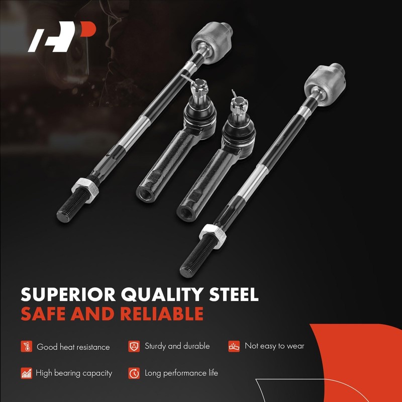 A-Premium Set of 10, Front & Rear Sway Bar Link,