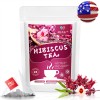 MENXI 24ags Hibiscus Flower Tea Bags - Blood Pressure Balance