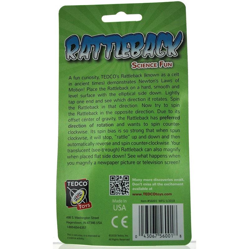 Tedco Rattle Back (Multicolour)