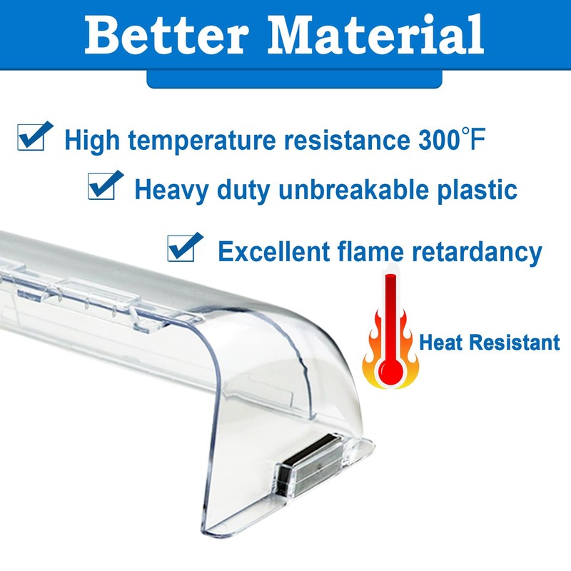 Binazon Heating & Air Vent Deflector for Vents, Sidewall, Ceiling,