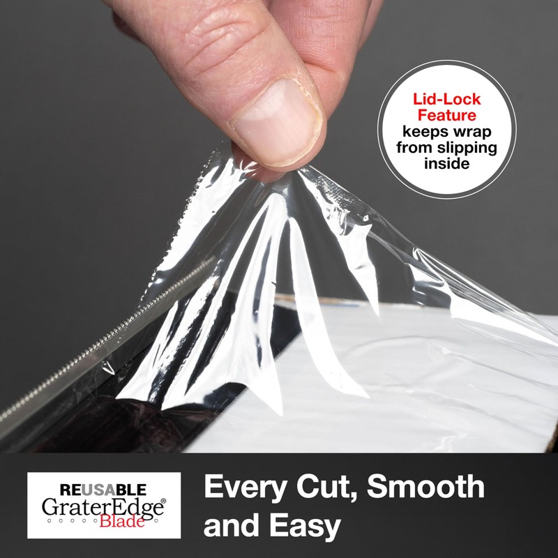 GraterEdge Blade 12" Food Service Plastic Wrap Cutter Attachment –