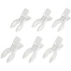 Towa Sangyo Neosul Double Spring Wide Rod Pinch White Approx.