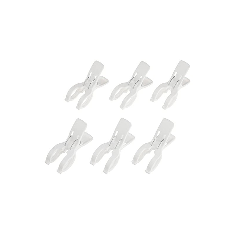 Towa Sangyo Neosul Double Spring Wide Rod Pinch White Approx.
