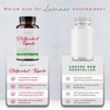 Stoffwechsel Kapseln mit Chlorella, Bakterienkulturen, Beta-Glucane und Eichhasefruchtkörper-Extrakt im Glasbehälter