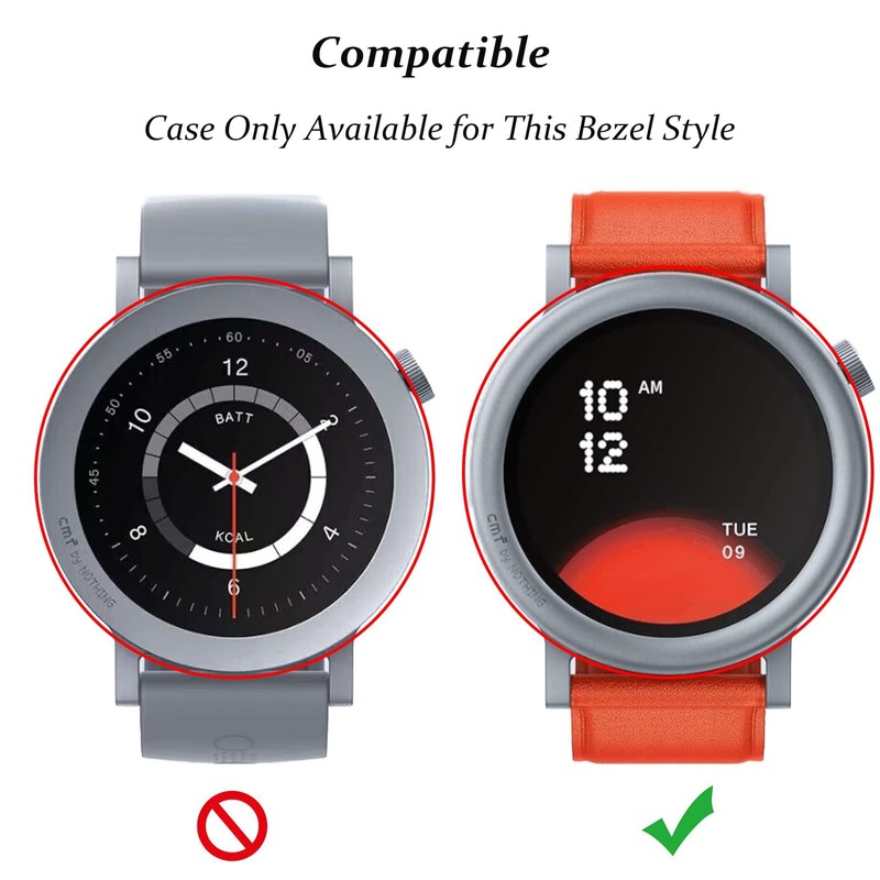 GMUJIAO [Pack of 2 Compatible with CMF Watch Pro 2