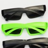 4 Pieces Total Solar Eclipse Glasses ABS Plastic Direct Sun