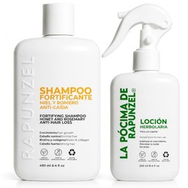 Pócima de Rapunzel KIT SHAMPOO (Crecimiento, fortalecimiento y brillo)