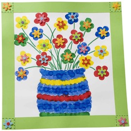 Creall Havo35026 420 ml Assortment Havo Spongy Poster Paint Set (6-Piece)