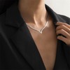 Inateannal Snake Herringbone Necklaces Choker Gold Flat Snake Choker Necklace