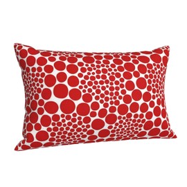 PTONUIC Pillowcase for Hair and Skin Yayoi Kusama Sofa Bed Home Decor Pillow Cover Soft Travel Pillow Cases with Hidden Zipper Closure Print for Gift 14x20 inch