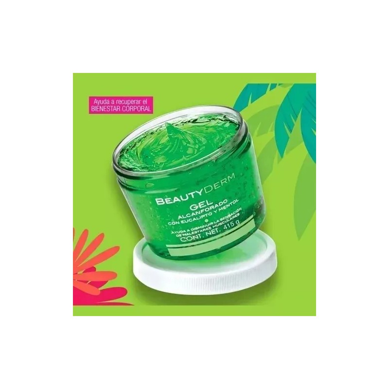 Fuller Beauty Derm Gel Alcanforado Con Eucalipto Y Mentol