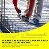 6 Inch - 17 Gauge 1000 pcs GALVANIZED Steel Double