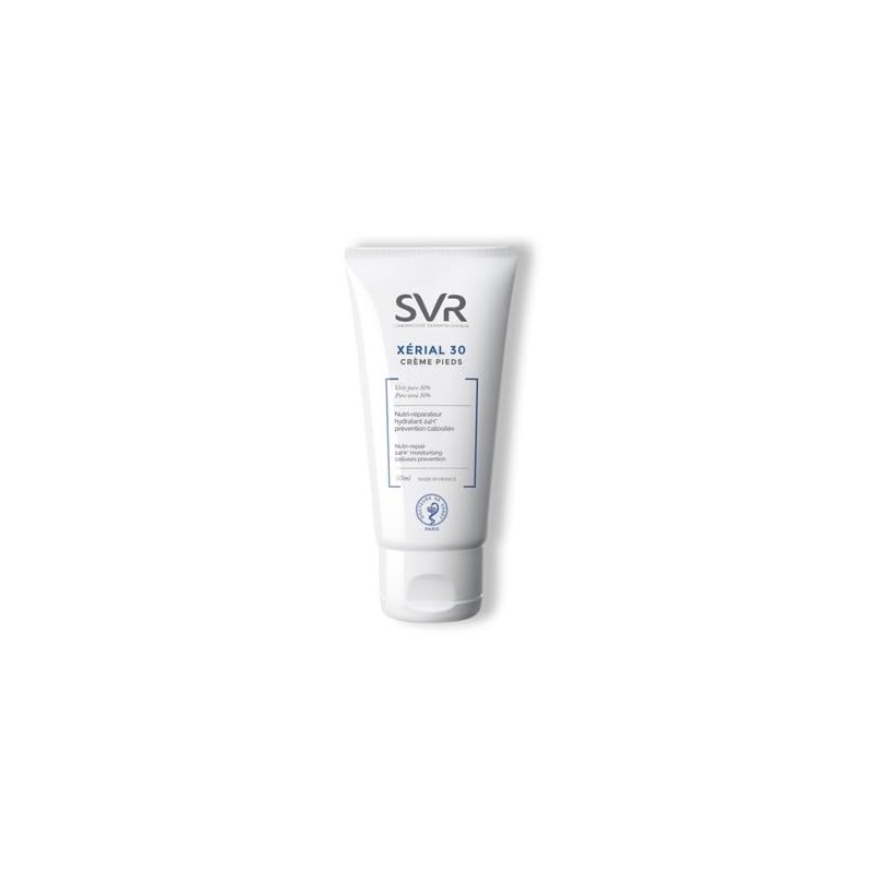 SVR Xerial Crema de Pies para Piel Seca, 50 ml