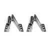 2 Pcs Garage Door Adjustable Top Bracket Garage Door Roller/Hinge