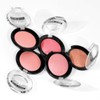 Palladio Baked Blush, Cho-Au-Lait, 2.5g, Highly Pigmented and Shimmery Powder