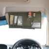 Molle Visor Panel Organizer, Tactical Car Sun Visor Cover Molle