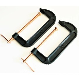 ATE Pro. USA 2 ATE PROFESSIONAL 6" HEAVY DUTY C CLAMPS 40043 BRAKE CALIPER PISTON TOOL CLAMP